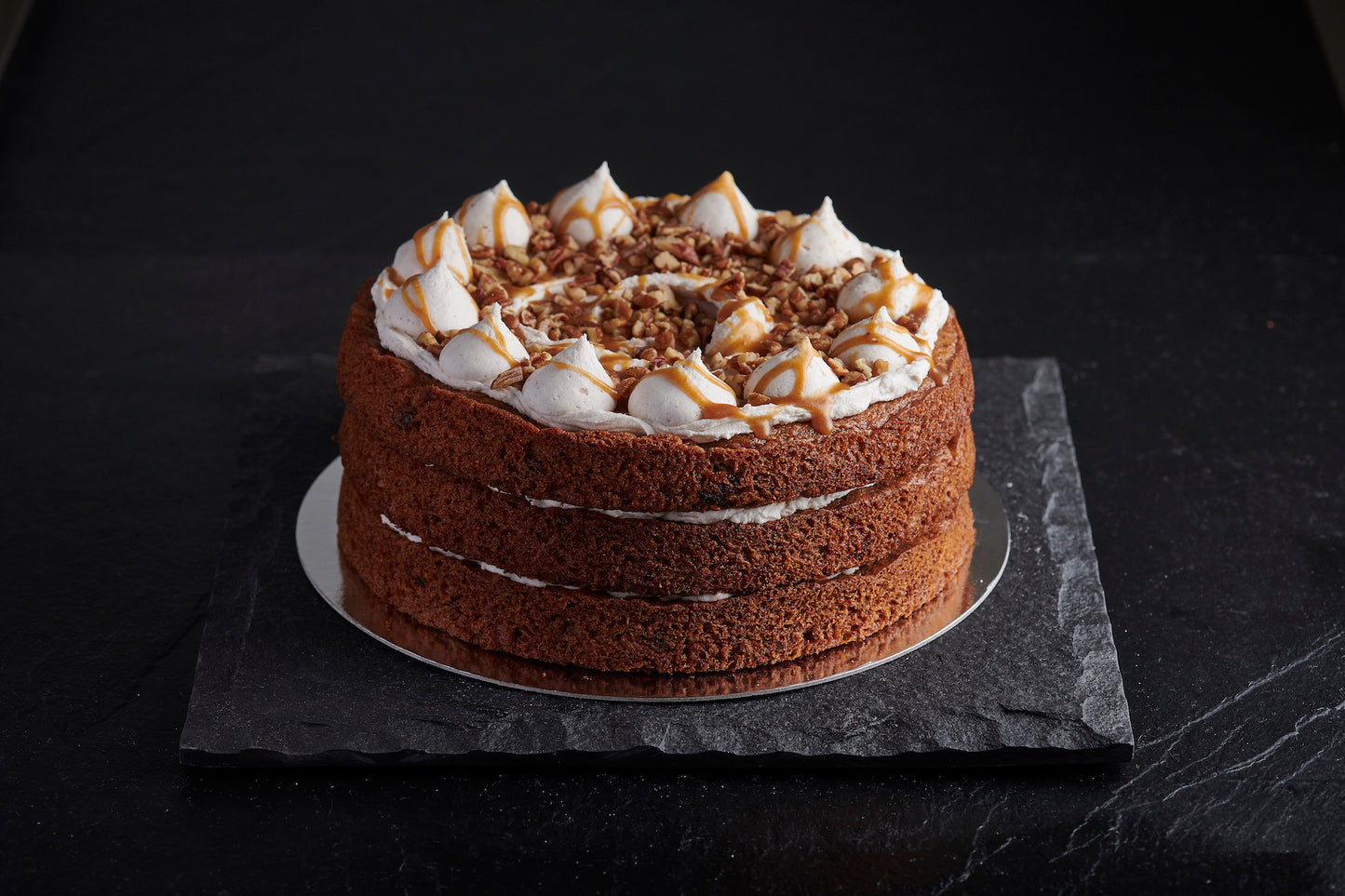 Vegan & Gluten Free Banana, Pecan & Toffee Cake