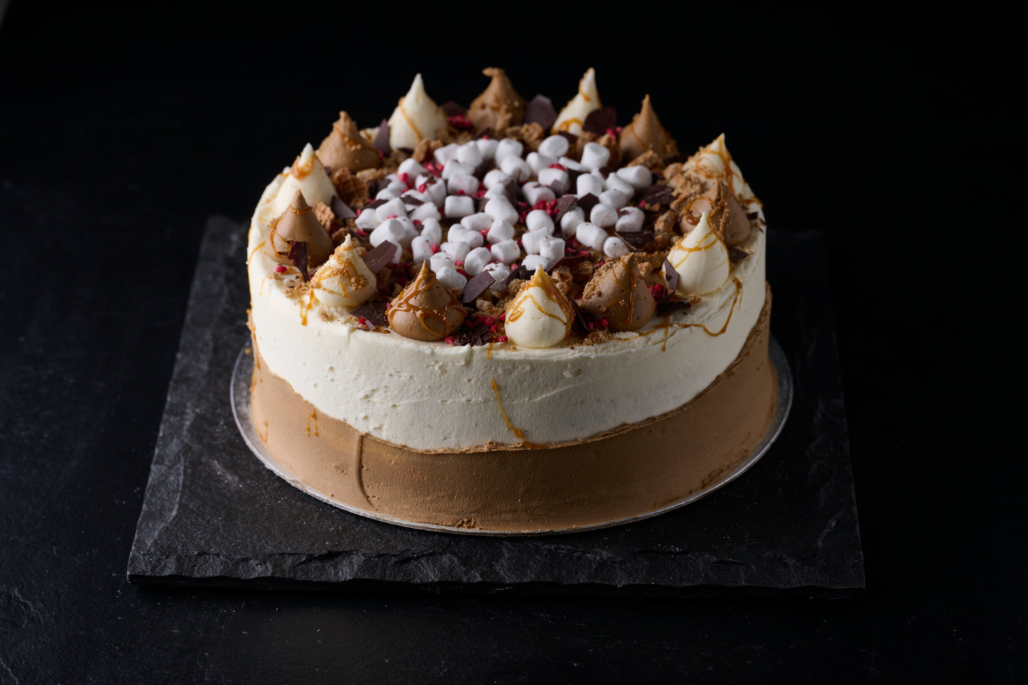 Salted Caramel Stroopwafel Coffee Cake