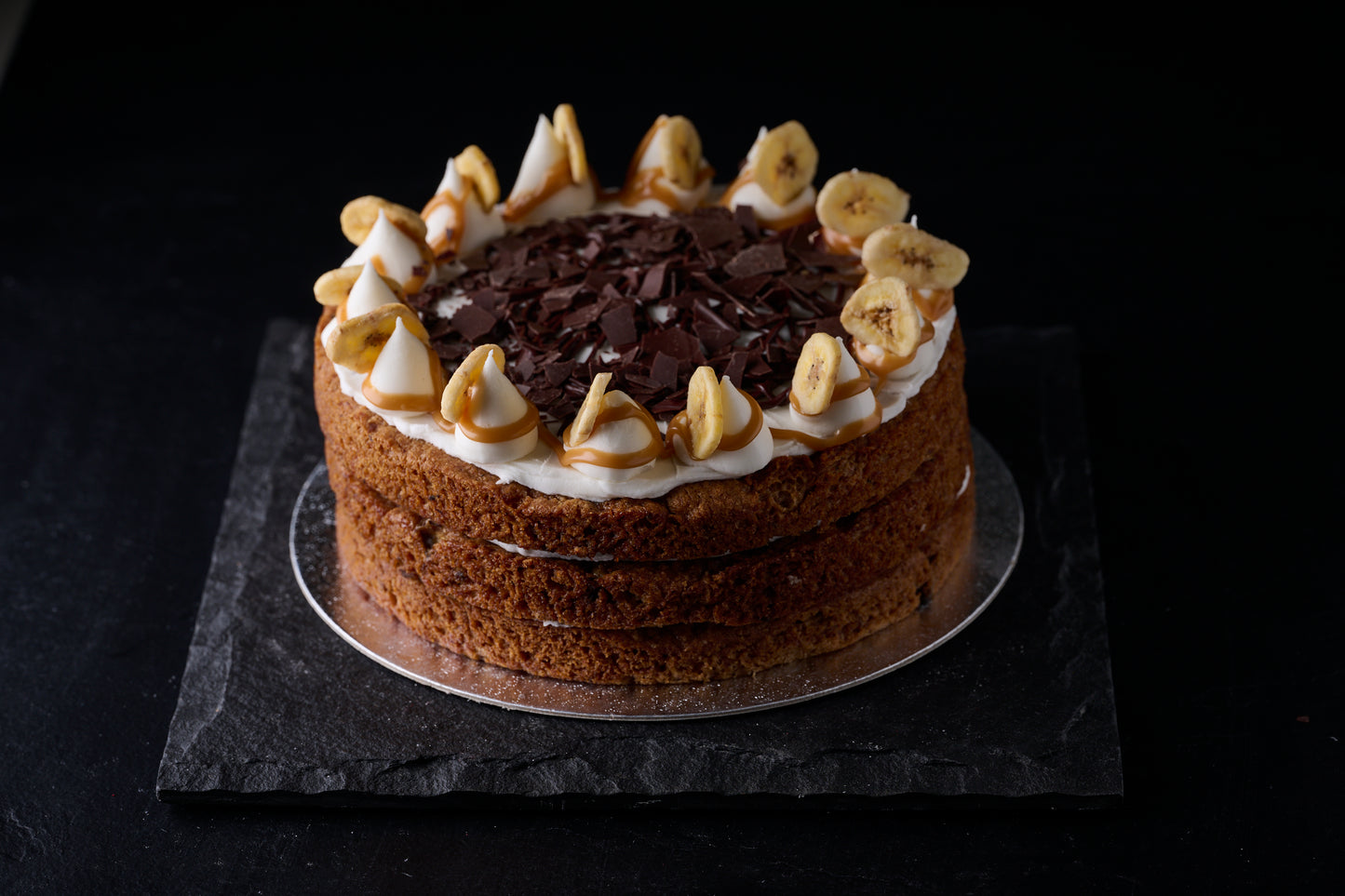 Vegan & Gluten Free Banoffee Cake
