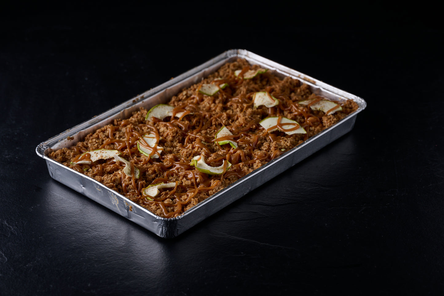 Apple, Caramel & Cinnamon Flapjack