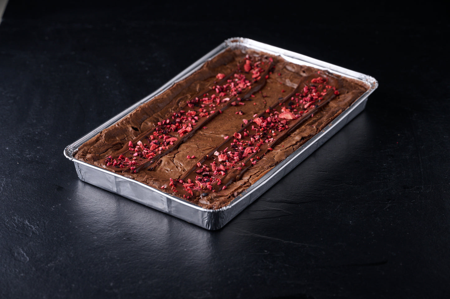 Gluten Free Nutella & Berry Brownie