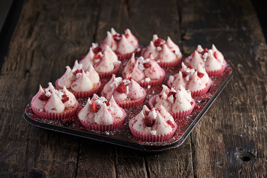 Seasonal Berry Mess Cupcakes