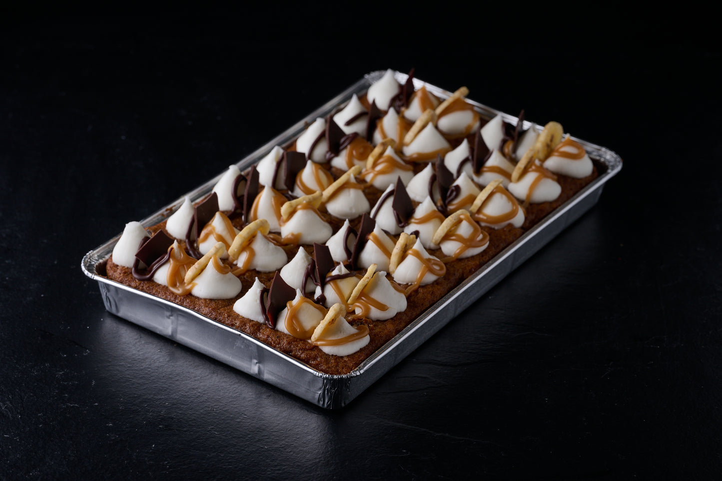 Vegan & Gluten Free Banoffee Traycake