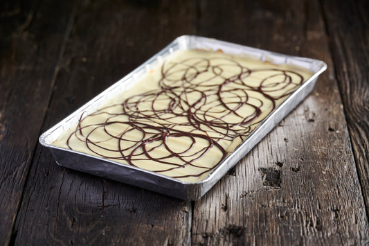 White Chocolate Millionaire Shortbread