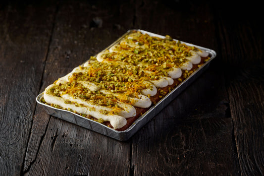 Carrot, Orange & Pistachio Traycake
