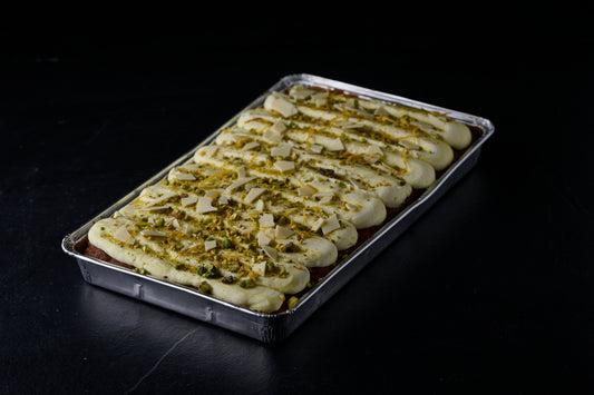 Gluten Free Carrot, Apple, Lemon, Pistachio  & White Chocolate Traycake