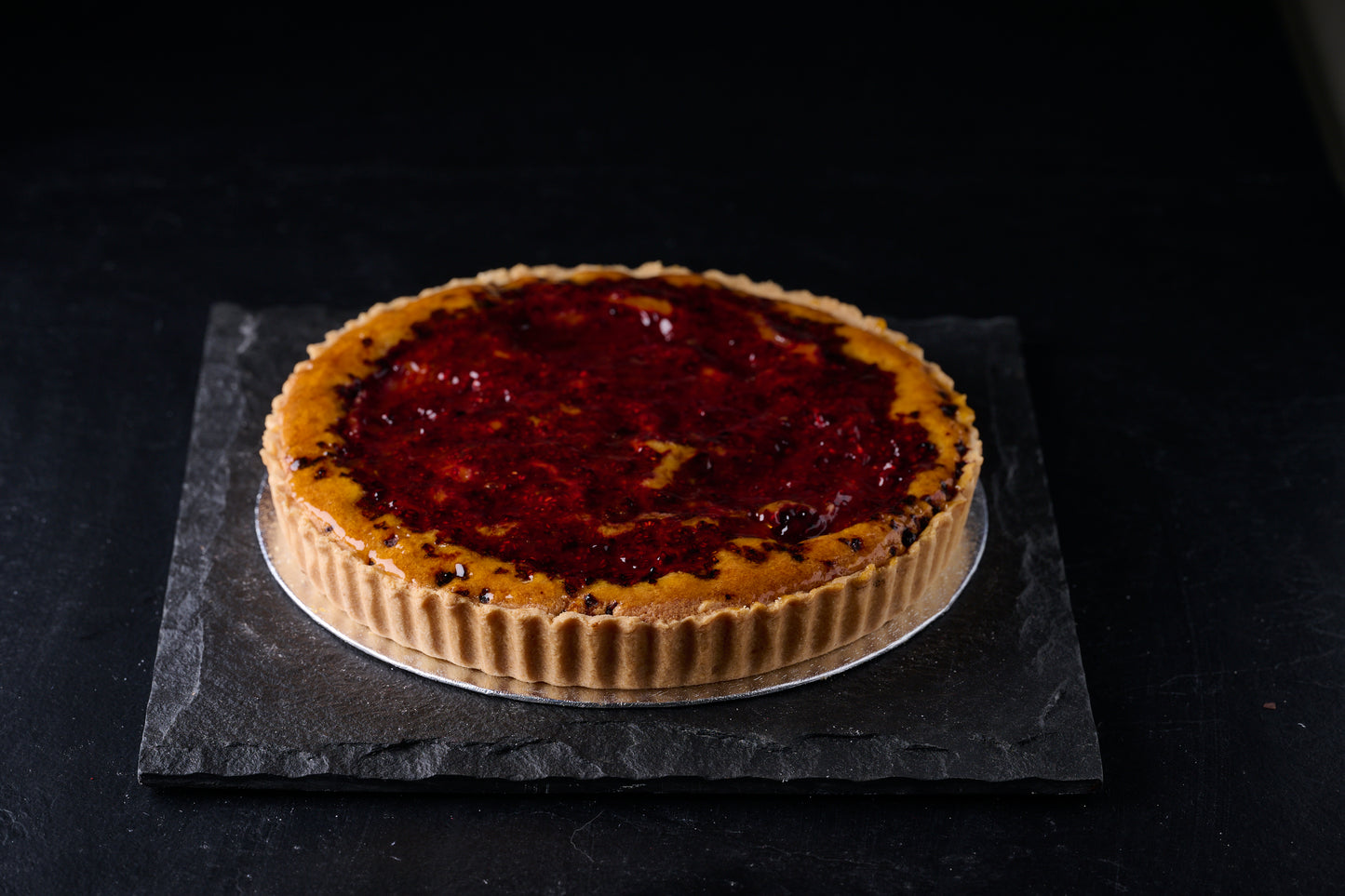 Gluten Free Raspberry Almond Frangipane Tart