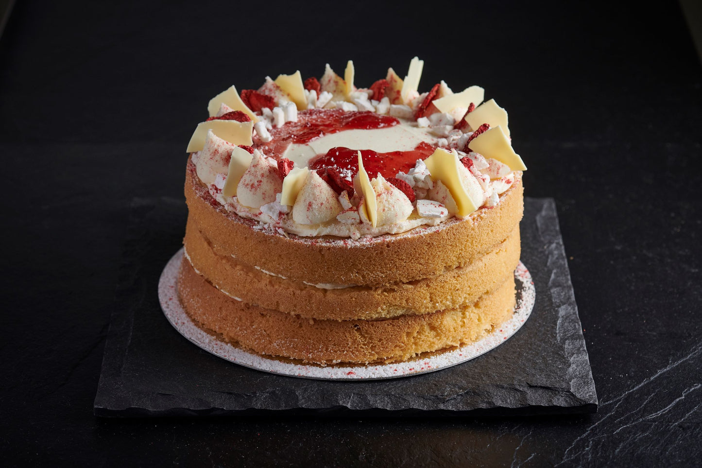 Strawberry Eton Mess Cake